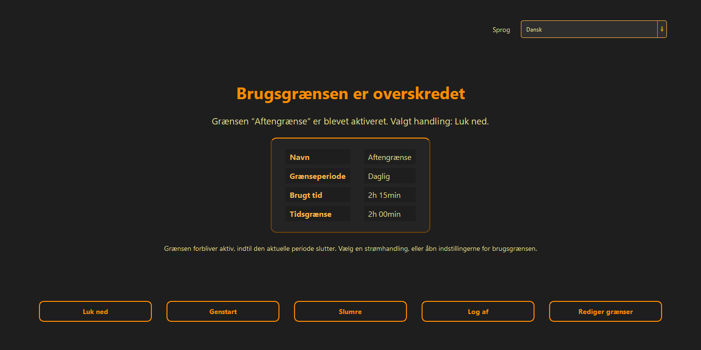 Brugsgrænsen er overskredet
