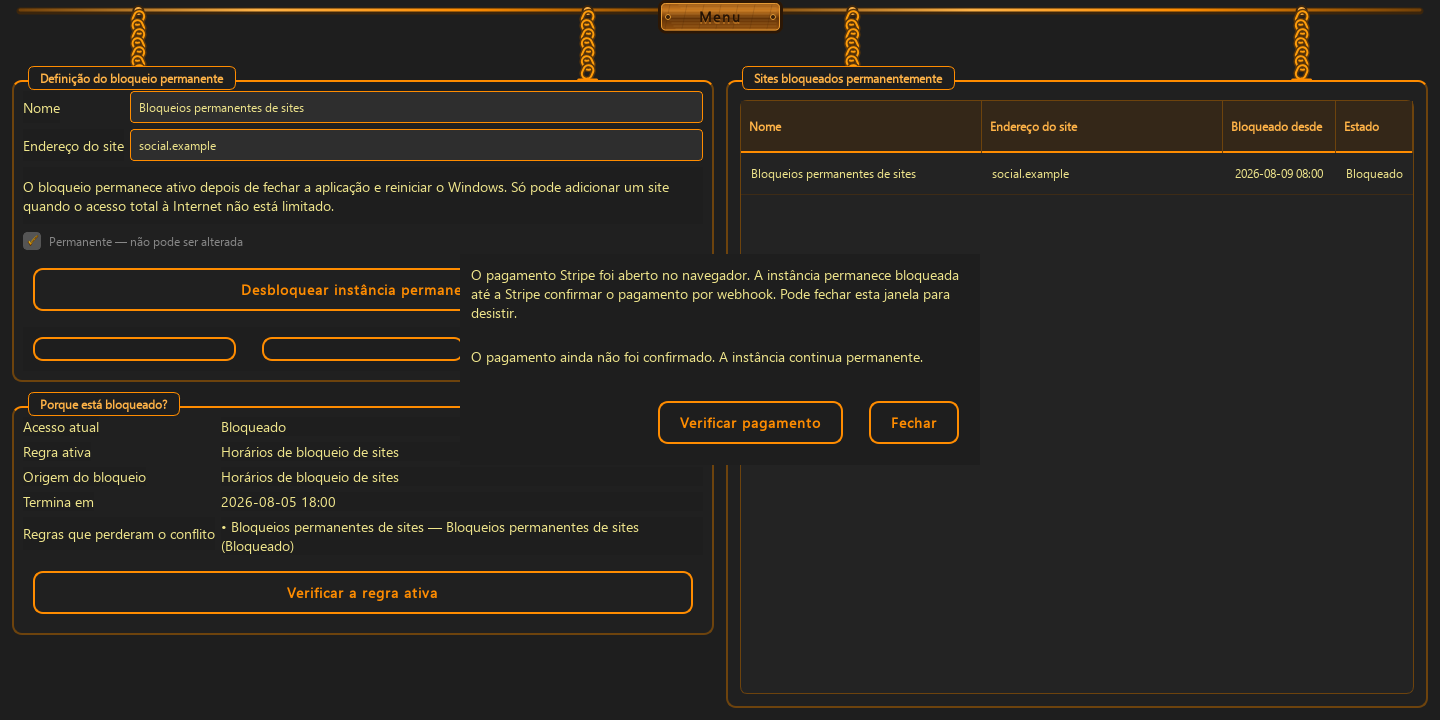 Decisão irreversível · Desbloqueio pago — 4